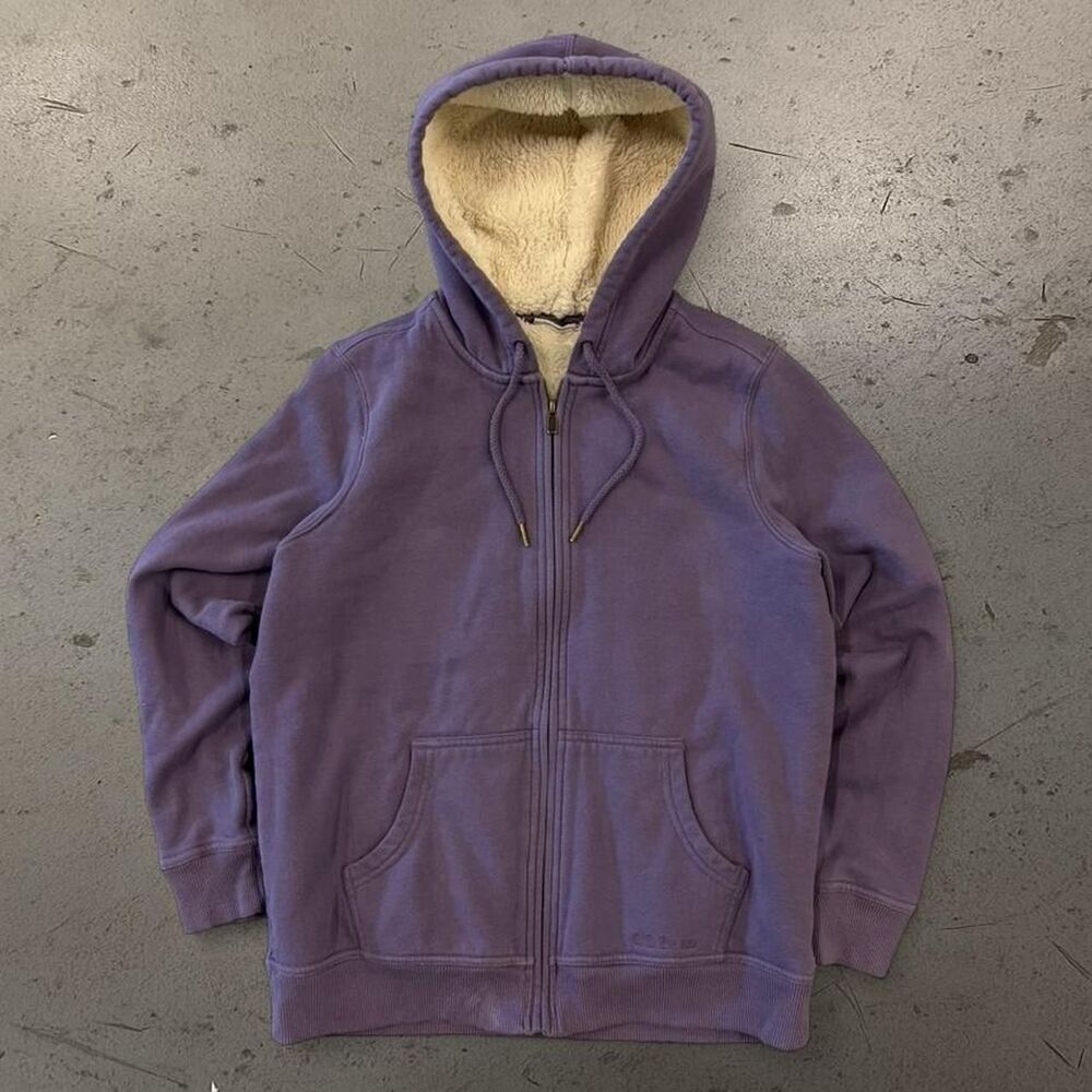 Vintage Womens L.L.Bean Lined Hoodie SZ M